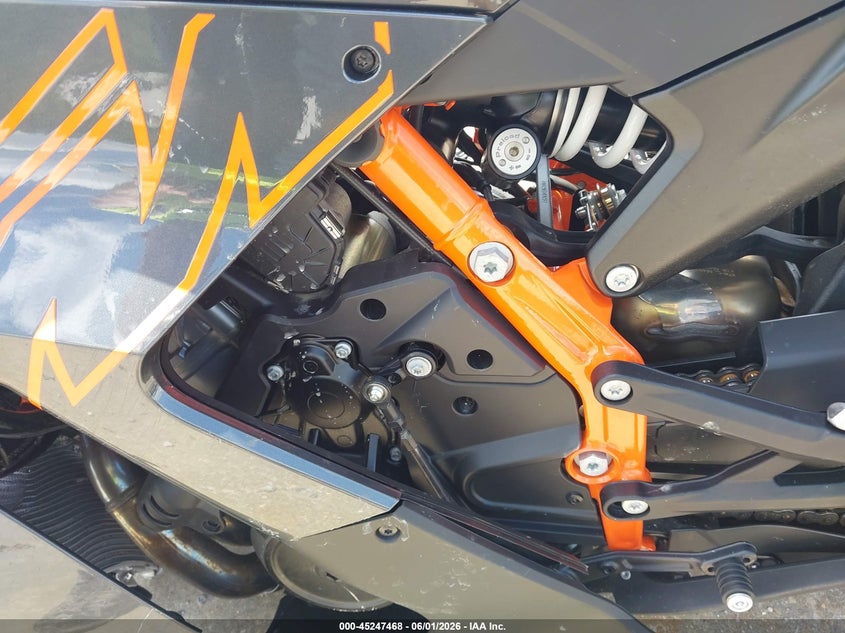 2026 Ktm 990 VIN VBKR99407TM911997 IAAI salvage auction — UNKNOWN, Certificate Of Destruction (Florida), sold $800 on 2026-07-14 (photo 9)