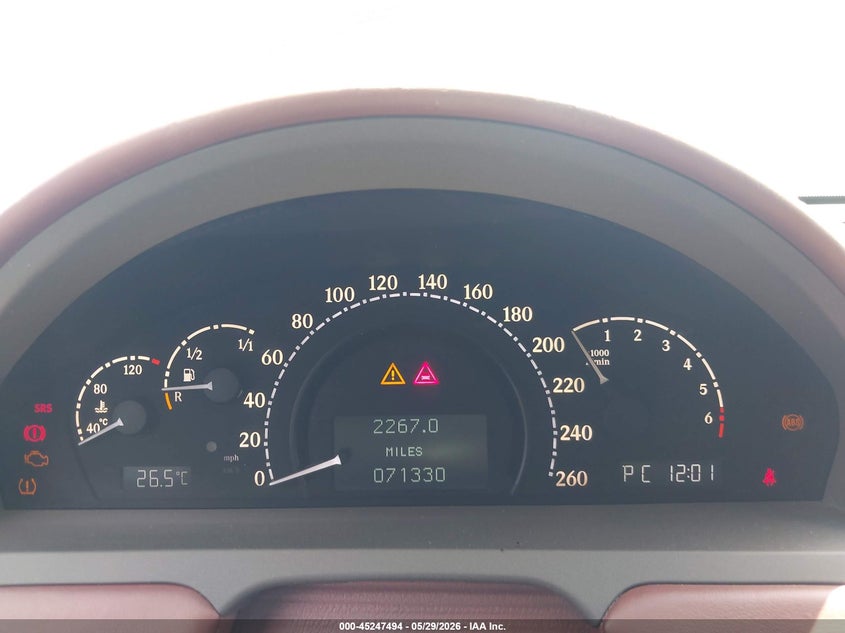 2004 Maybach 57 VIN WDBVF78J64A000495 IAAI salvage auction — FRONT & REAR, Salvage (California), sold $15,500 on 2026-07-22 (photo 7)