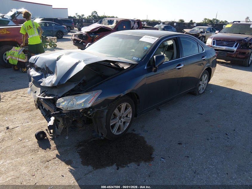 2007 Lexus ES VIN JTHBJ46G272072994 IAAI salvage auction — FRONT END, Salvage (Texas), sold $975 on 2026-07-07 (photo 2)
