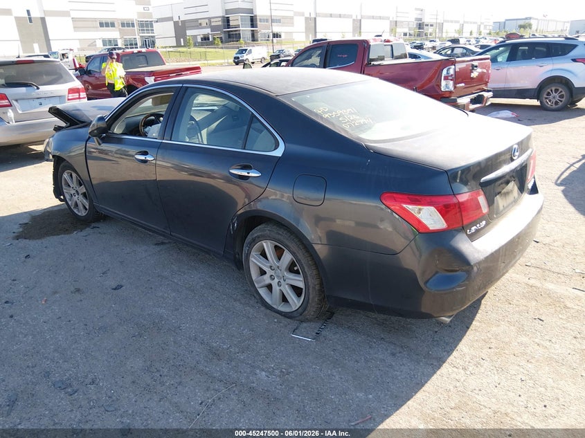 2007 Lexus ES VIN JTHBJ46G272072994 IAAI salvage auction — FRONT END, Salvage (Texas), sold $975 on 2026-07-07 (photo 3)