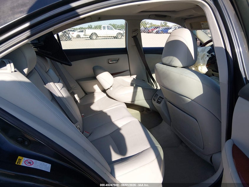 2007 Lexus ES VIN JTHBJ46G272072994 IAAI salvage auction — FRONT END, Salvage (Texas), sold $975 on 2026-07-07 (photo 8)