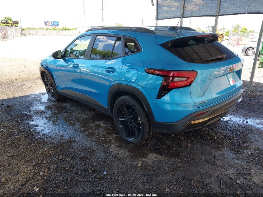 2025 Chevrolet Trax VIN KL77LKEP3SC050199 IAAI salvage auction — RIGHT FRONT, Salvage Title, sold $7,300 on 2026-07-27 (photo 3)