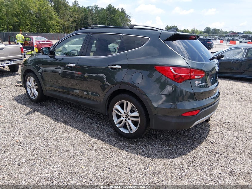 2013 Hyundai Santa fe VIN 5XYZU3LA0DG120396 IAAI salvage auction — RIGHT SIDE, Clear (South Carolina), sold $1,700 on 2026-07-29 (photo 3)