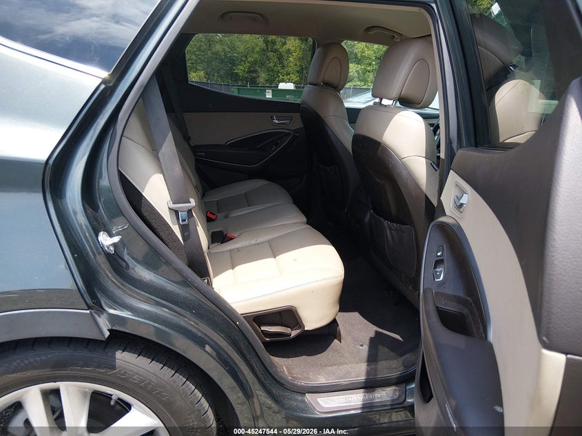 2013 Hyundai Santa fe VIN 5XYZU3LA0DG120396 IAAI salvage auction — RIGHT SIDE, Clear (South Carolina), sold $1,700 on 2026-07-29 (photo 8)