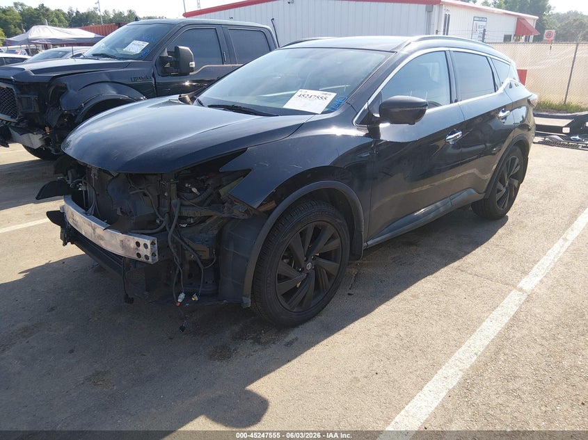 2018 Nissan Murano VIN 5N1AZ2MG0JN149599 IAAI salvage auction — FRONT END, Salvage Title, sold $1,550 on 2026-07-25 (photo 2)