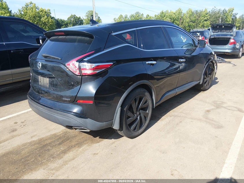 2018 Nissan Murano VIN 5N1AZ2MG0JN149599 IAAI salvage auction — FRONT END, Salvage Title, sold $1,550 on 2026-07-25 (photo 4)