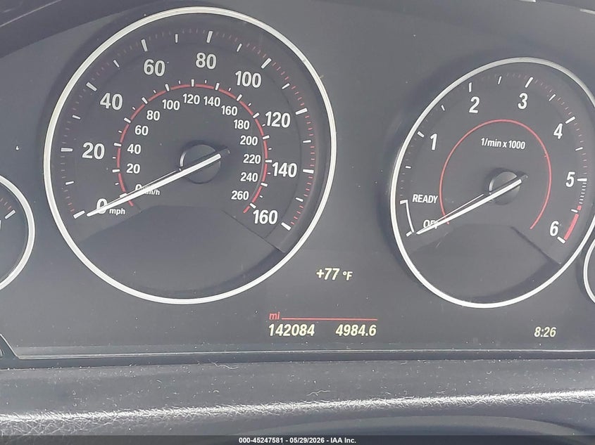 2017 BMW 3er VIN WBA8E5C56HK388728 IAAI salvage auction — REAR END, Salvage Title, sold $2,050 on 2026-07-29 (photo 7)