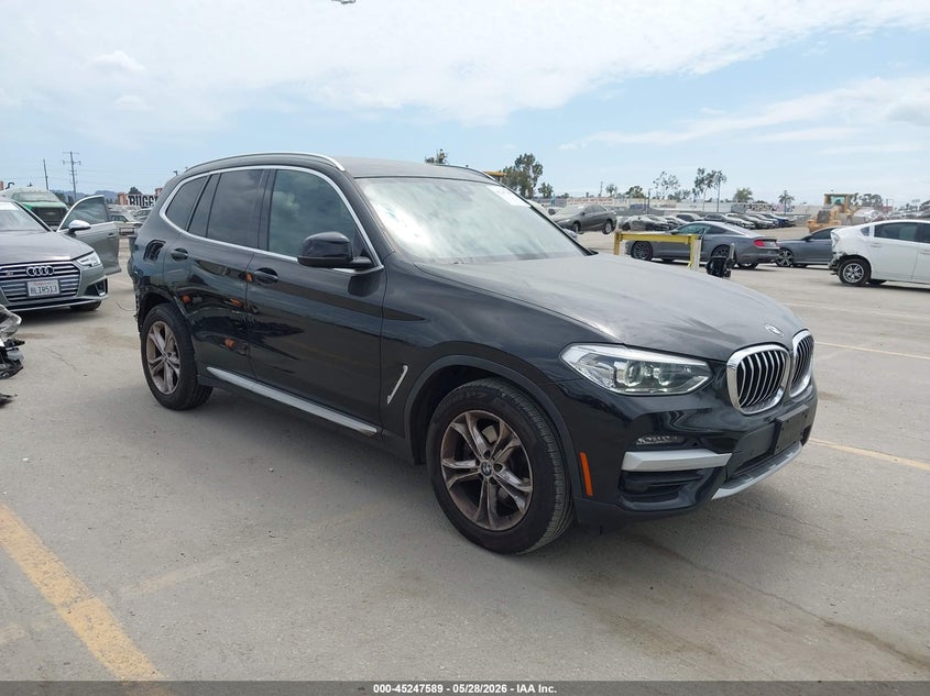 2021 BMW X3 VIN 5UXTY3C02M9E60783 — IAAI salvage auction photo