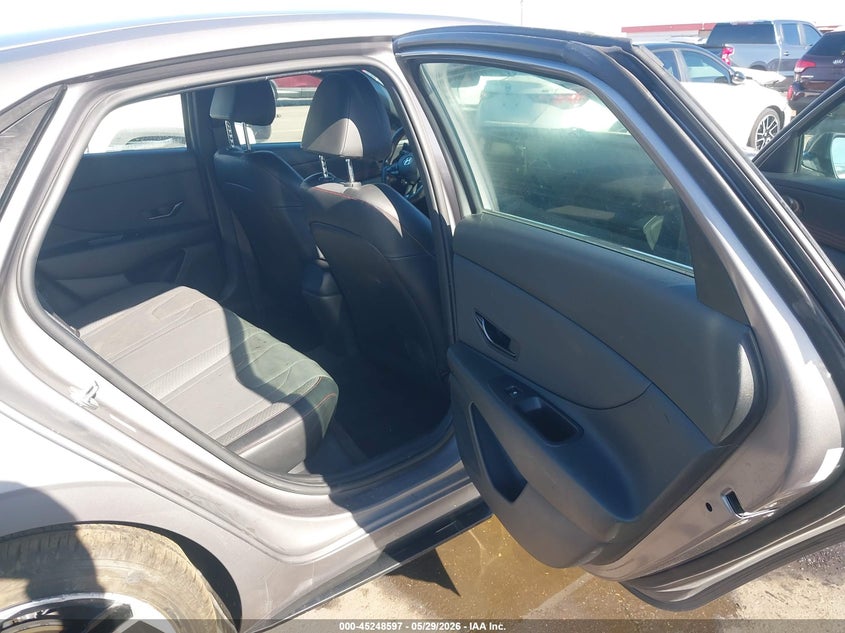 2021 Hyundai Elantra VIN KMHLR4AF0MU179941 IAAI salvage auction — LEFT FRONT, Salvage Title, sold $3,050 on 2026-07-21 (photo 8)