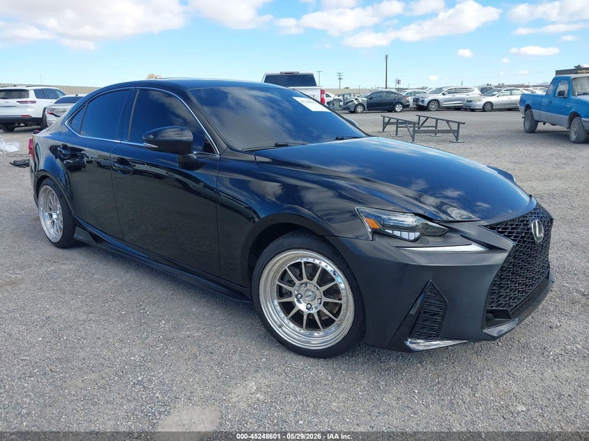 2014 Lexus Is VIN JTHBF1D27E5008727 IAAI salvage auction — LEFT SIDE, Salvage Title, sold $3,550 on 2026-07-09 (photo 1)