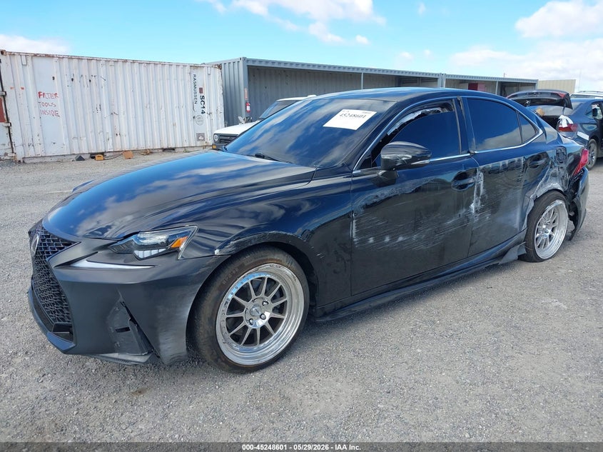 2014 Lexus Is VIN JTHBF1D27E5008727 IAAI salvage auction — LEFT SIDE, Salvage Title, sold $3,550 on 2026-07-09 (photo 2)