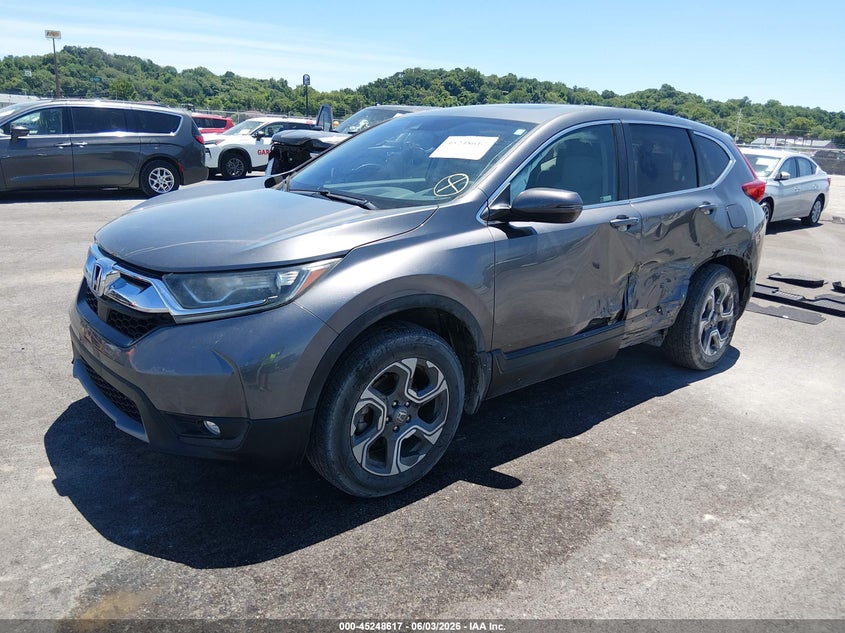 2019 Honda Cr-v VIN 7FARW2H50KE005855 IAAI salvage auction — LEFT SIDE, Salvage Title, sold $7,500 on 2026-07-14 (photo 2)