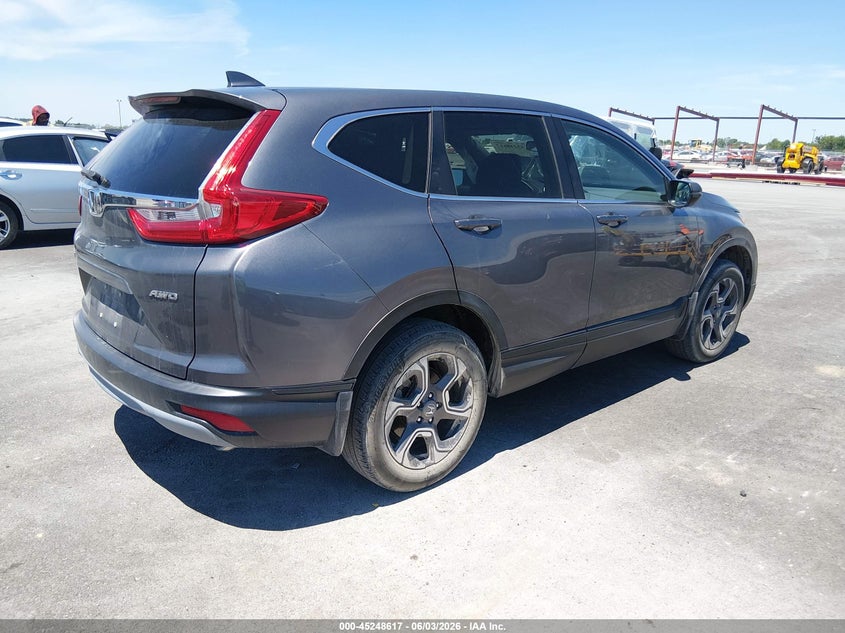 2019 Honda Cr-v VIN 7FARW2H50KE005855 IAAI salvage auction — LEFT SIDE, Salvage Title, sold $7,500 on 2026-07-14 (photo 4)