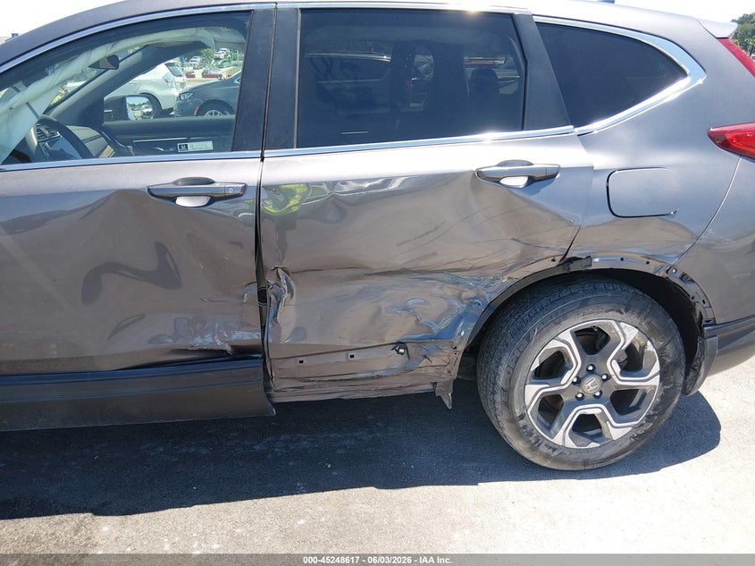 2019 Honda Cr-v VIN 7FARW2H50KE005855 IAAI salvage auction — LEFT SIDE, Salvage Title, sold $7,500 on 2026-07-14 (photo 6)