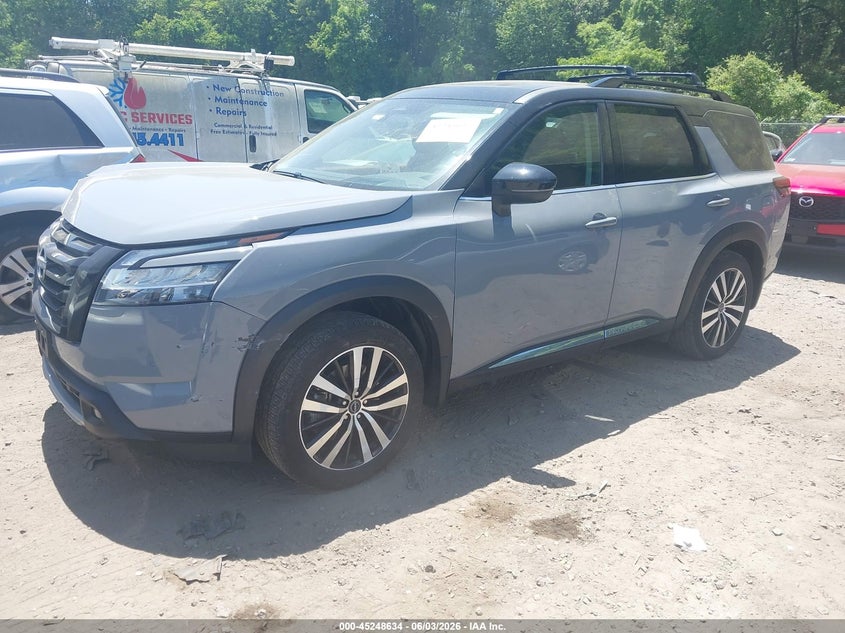 2024 Nissan Pathfinder VIN 5N1DR3DJ7RC312528 IAAI salvage auction — RIGHT FRONT, Salvage Title, sold $15,300 on 2026-08-25 (photo 2)