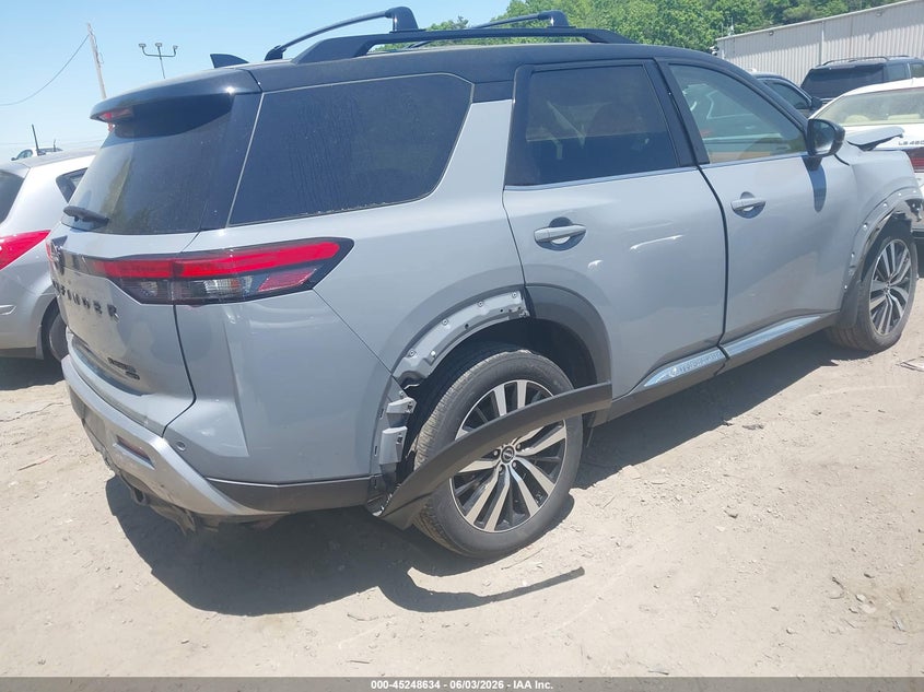 2024 Nissan Pathfinder VIN 5N1DR3DJ7RC312528 IAAI salvage auction — RIGHT FRONT, Salvage Title, sold $15,300 on 2026-08-25 (photo 4)
