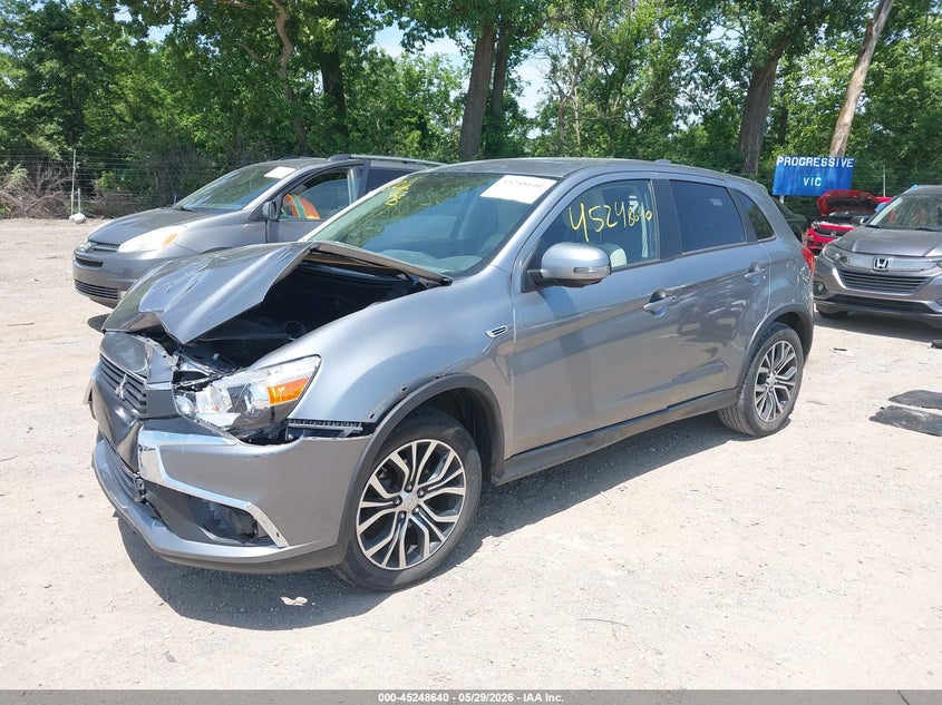 2017 Mitsubishi Outlander VIN JA4AR3AU3HZ001089 IAAI salvage auction — FRONT END, Salvage Title, sold $3,400 on 2026-07-08 (photo 2)