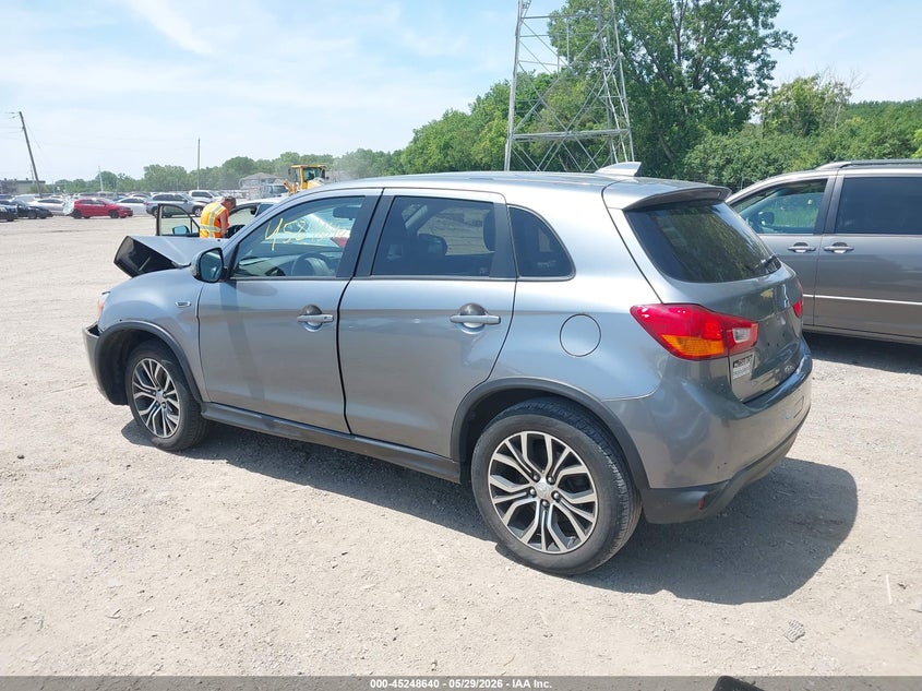 2017 Mitsubishi Outlander VIN JA4AR3AU3HZ001089 IAAI salvage auction — FRONT END, Salvage Title, sold $3,400 on 2026-07-08 (photo 3)