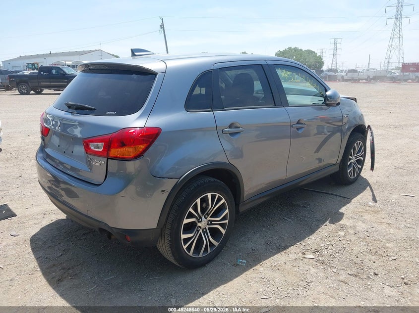 2017 Mitsubishi Outlander VIN JA4AR3AU3HZ001089 IAAI salvage auction — FRONT END, Salvage Title, sold $3,400 on 2026-07-08 (photo 4)