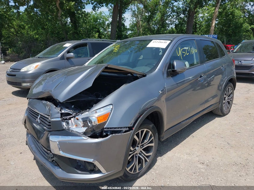 2017 Mitsubishi Outlander VIN JA4AR3AU3HZ001089 IAAI salvage auction — FRONT END, Salvage Title, sold $3,400 on 2026-07-08 (photo 6)