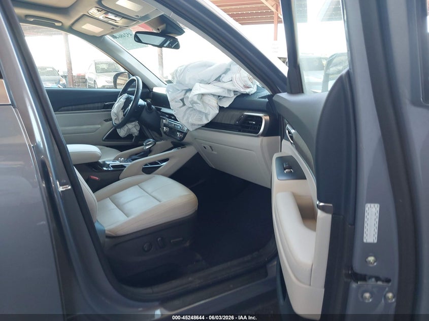 2025 Kia Telluride VIN 5XYP34GC1SG645041 IAAI salvage auction — FRONT END, Salvage Title, sold $10,700 on 2026-07-28 (photo 5)
