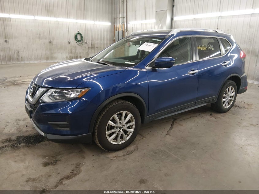 2017 Nissan Rogue VIN KNMAT2MV8HP557836 IAAI salvage auction — REAR END, Salvage (Minnesota), sold $1,375 on 2026-07-28 (photo 2)