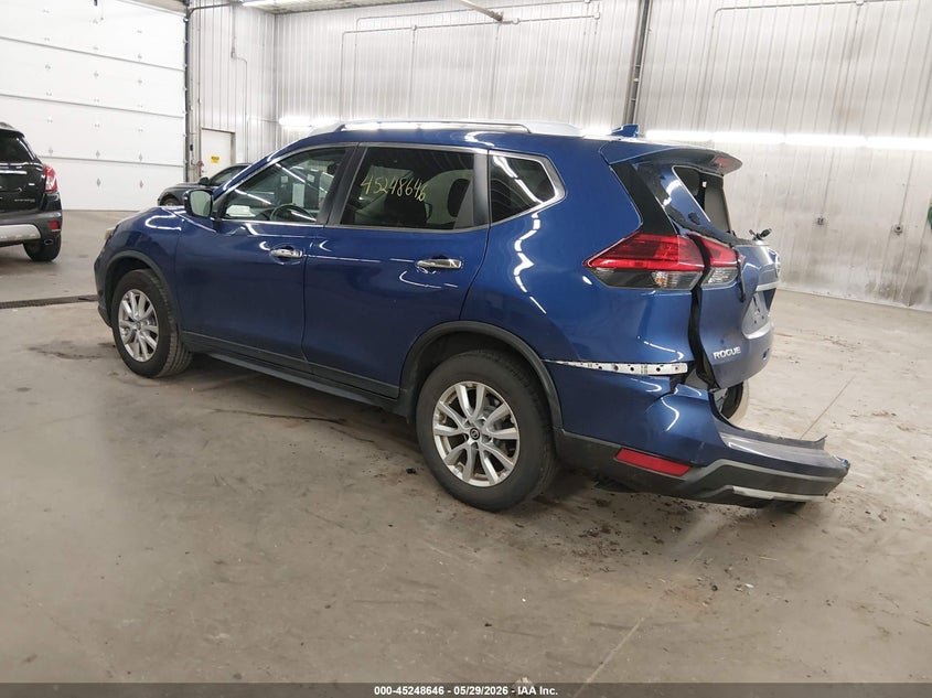 2017 Nissan Rogue VIN KNMAT2MV8HP557836 IAAI salvage auction — REAR END, Salvage (Minnesota), sold $1,375 on 2026-07-28 (photo 3)