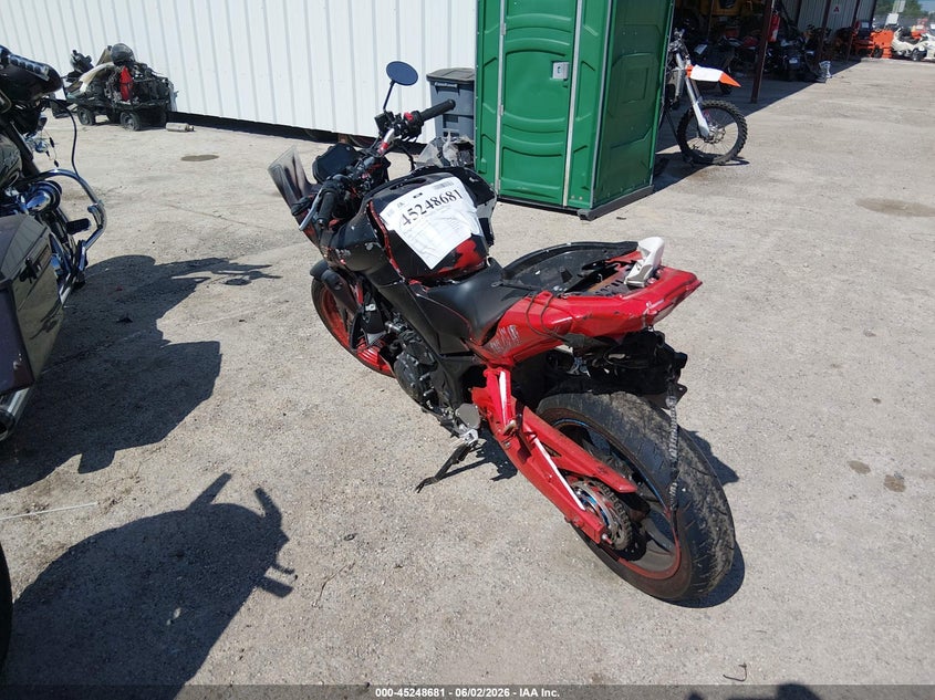 2025 Yamaha VIN MH3RH28E7SK001683 IAAI salvage auction — THEFT, Salvage (Texas), sold $525 on 2026-07-28 (photo 3)