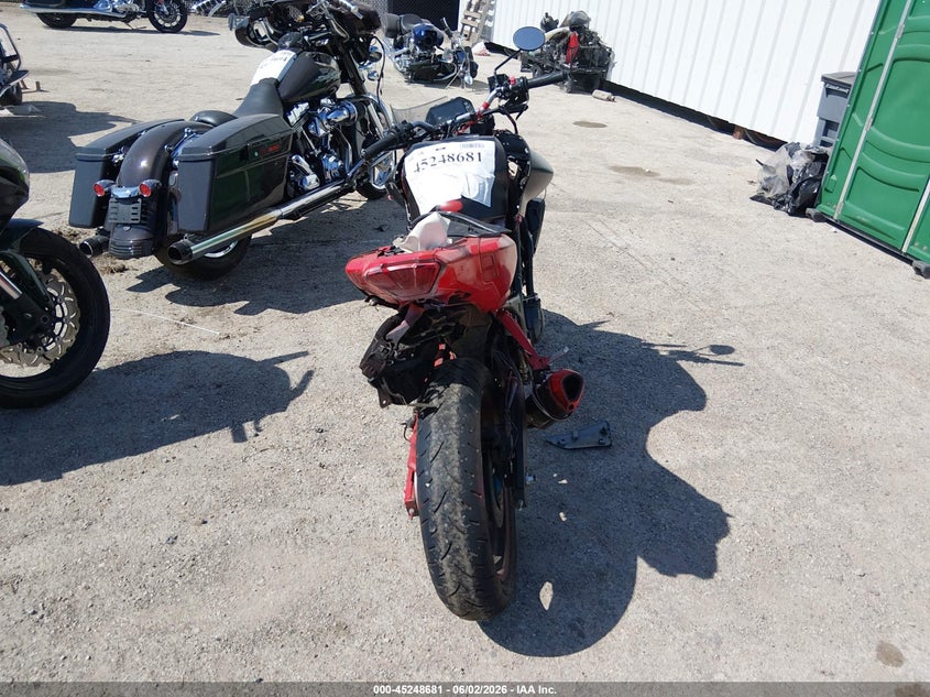 2025 Yamaha VIN MH3RH28E7SK001683 IAAI salvage auction — THEFT, Salvage (Texas), sold $525 on 2026-07-28 (photo 6)