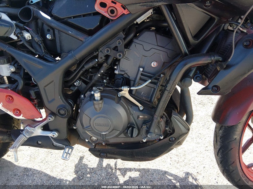 2025 Yamaha VIN MH3RH28E7SK001683 IAAI salvage auction — THEFT, Salvage (Texas), sold $525 on 2026-07-28 (photo 8)