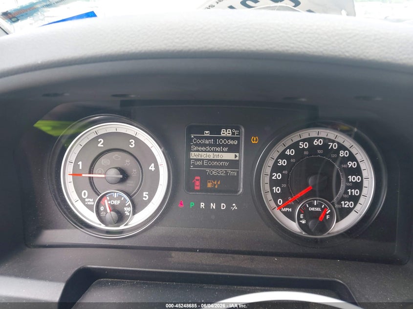 2014 Ram 2500 VIN 3C6UR5CL8EG300180 IAAI salvage auction — UNKNOWN, Salvage Title, sold $7,600 on 2026-07-28 (photo 7)