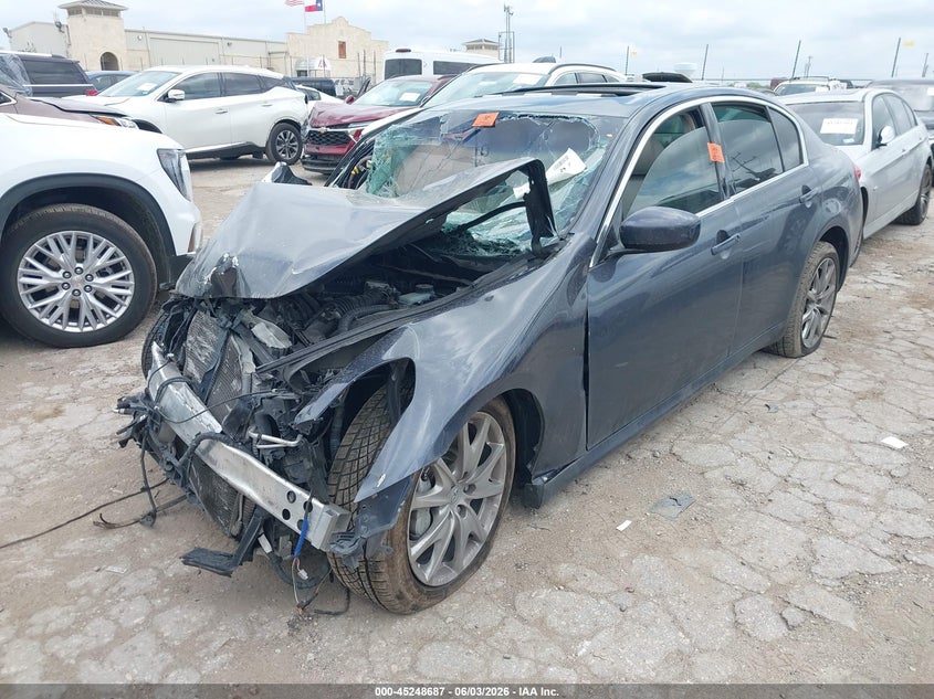 2012 Infiniti G VIN JN1CV6AP5CM934586 IAAI salvage auction — ALL OVER, Salvage Title, sold $325 on 2026-07-06 (photo 2)