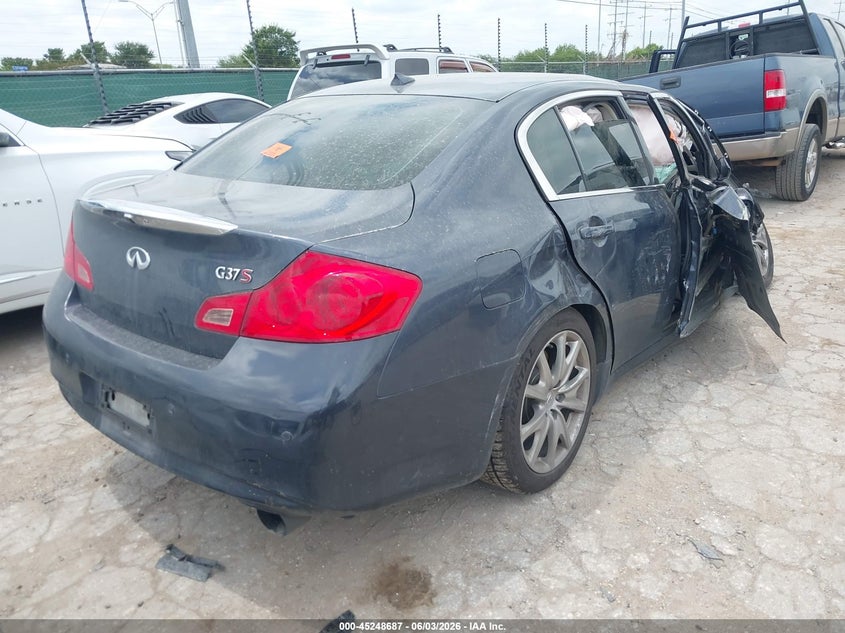 2012 Infiniti G VIN JN1CV6AP5CM934586 IAAI salvage auction — ALL OVER, Salvage Title, sold $325 on 2026-07-06 (photo 4)