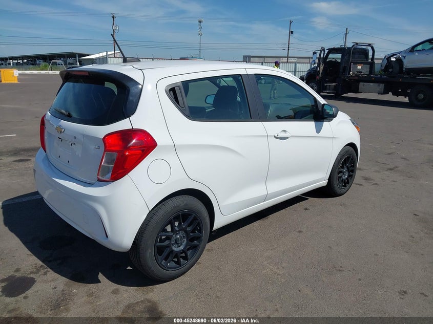 2016 Chevrolet Spark VIN KL8CA6SA5GC620296 IAAI salvage auction — LEFT SIDE, Salvage (Oregon), sold $1,300 on 2026-07-07 (photo 4)
