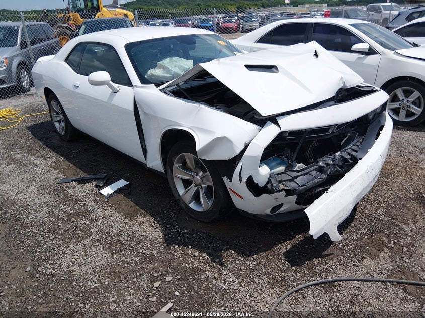 2022 Dodge Challenger VIN 2C3CDZAG6NH260315 IAAI salvage auction — FRONT END, Clear (Oklahoma), sold $2,950 on 2026-08-30 (photo 1)