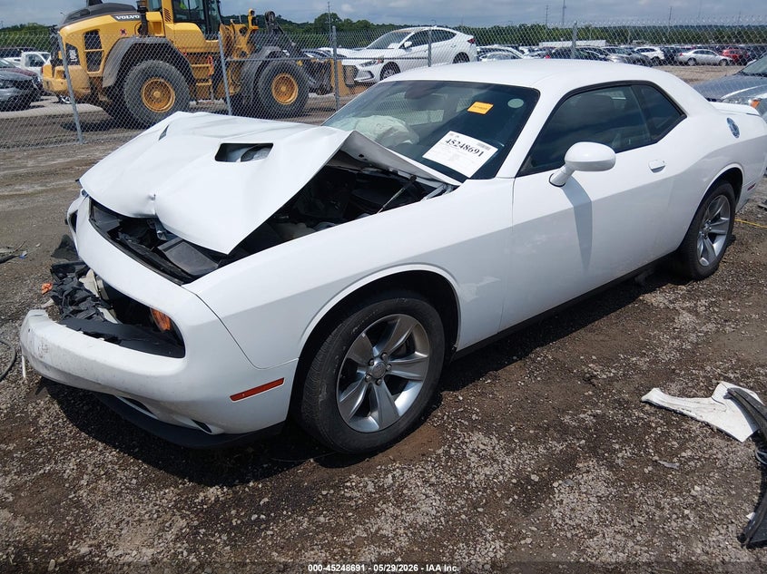 2022 Dodge Challenger VIN 2C3CDZAG6NH260315 IAAI salvage auction — FRONT END, Clear (Oklahoma), sold $2,950 on 2026-08-30 (photo 2)
