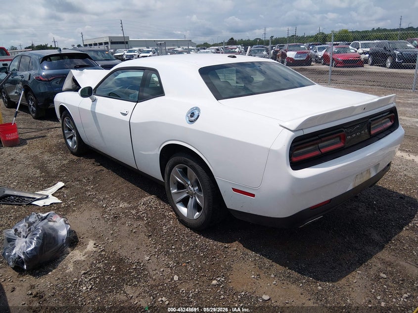 2022 Dodge Challenger VIN 2C3CDZAG6NH260315 IAAI salvage auction — FRONT END, Clear (Oklahoma), sold $2,950 on 2026-08-30 (photo 3)