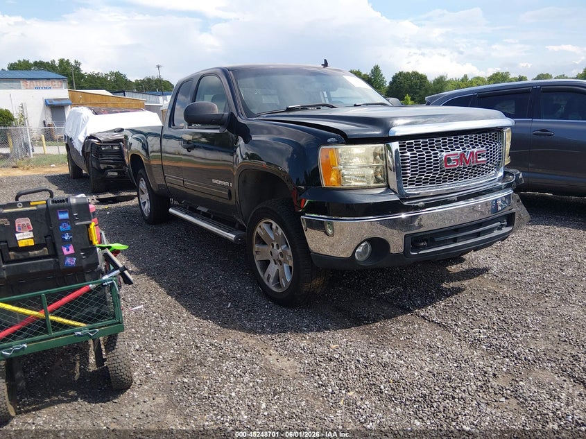 2007 Gmc SIERRA VIN 2GTEC19J471590524 IAAI salvage auction — LEFT FRONT, Clear (South Carolina), sold $1,350 on 2026-07-10 (photo 1)