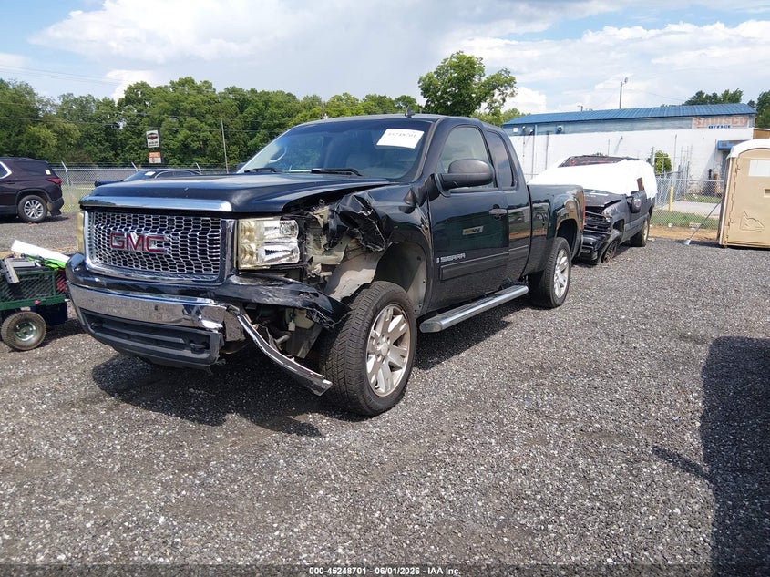 2007 Gmc SIERRA VIN 2GTEC19J471590524 IAAI salvage auction — LEFT FRONT, Clear (South Carolina), sold $1,350 on 2026-07-10 (photo 2)