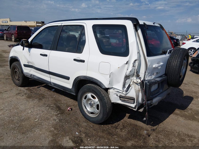 2002 Honda Cr-v VIN JHLRD68422C000205 IAAI salvage auction — LEFT REAR, Salvage (Kansas), sold $375 on 2026-07-17 (photo 3)