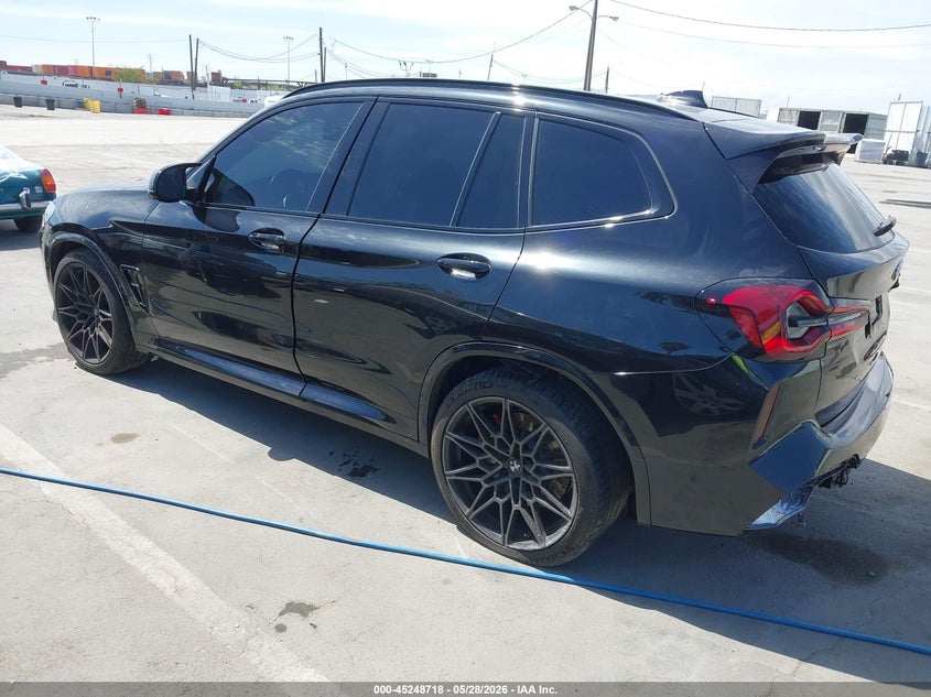 2023 BMW X3 m VIN 5YM13EC08P9R90428 IAAI salvage auction — REAR END, Clear - Dealer Only (California), sold $29,900 on 2026-07-08 (photo 3)