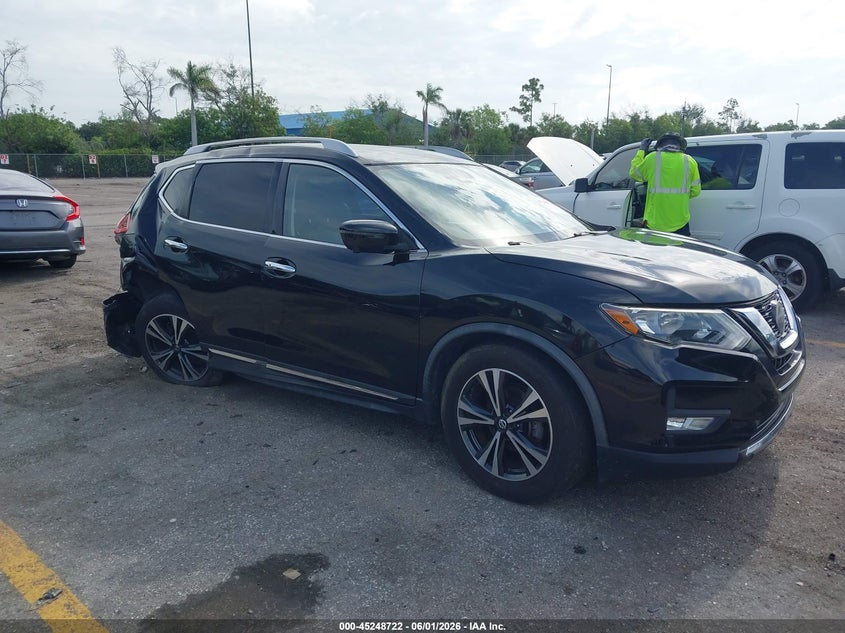 2018 Nissan Rogue VIN JN8AT2MT4JW462866 IAAI salvage auction — REAR END, Salvage Title, sold $375 on 2026-07-13 (photo 1)