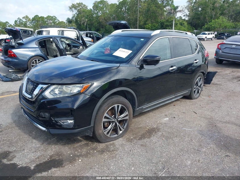 2018 Nissan Rogue VIN JN8AT2MT4JW462866 IAAI salvage auction — REAR END, Salvage Title, sold $375 on 2026-07-13 (photo 2)