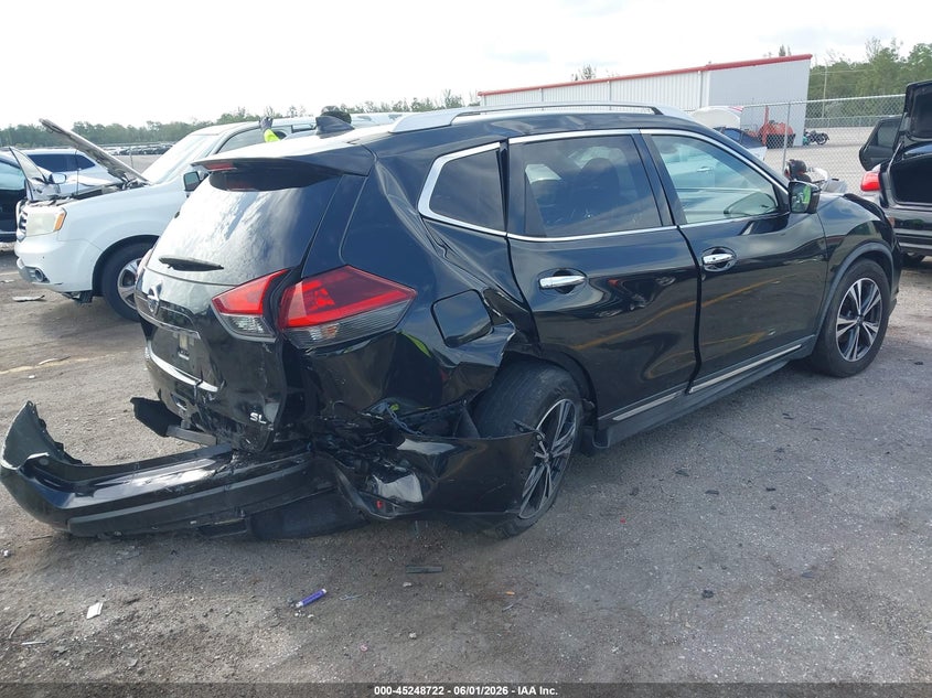 2018 Nissan Rogue VIN JN8AT2MT4JW462866 IAAI salvage auction — REAR END, Salvage Title, sold $375 on 2026-07-13 (photo 4)