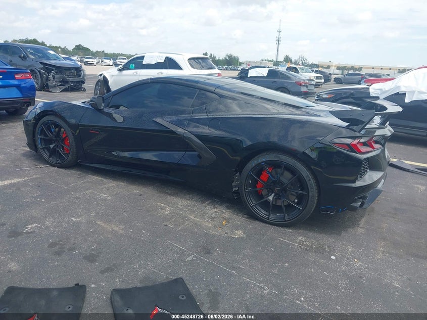 2023 Chevrolet Corvette VIN 1G1YA2D49P5128526 IAAI salvage auction — UNDERCARRIAGE, Salvage Title, sold $28,500 on 2026-07-31 (photo 3)