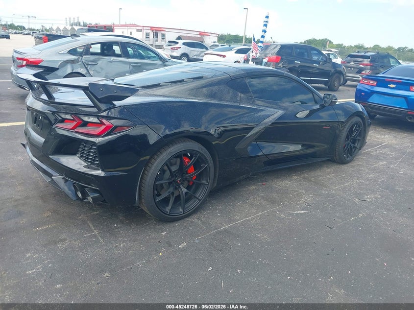 2023 Chevrolet Corvette VIN 1G1YA2D49P5128526 IAAI salvage auction — UNDERCARRIAGE, Salvage Title, sold $28,500 on 2026-07-31 (photo 4)