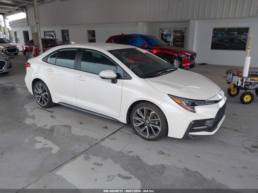 2020 Toyota Corolla VIN 5YFS4RCE6LP053000 IAAI salvage auction — LEFT FRONT, Salvage Title, sold $5,750 on 2026-07-08 (photo 1)