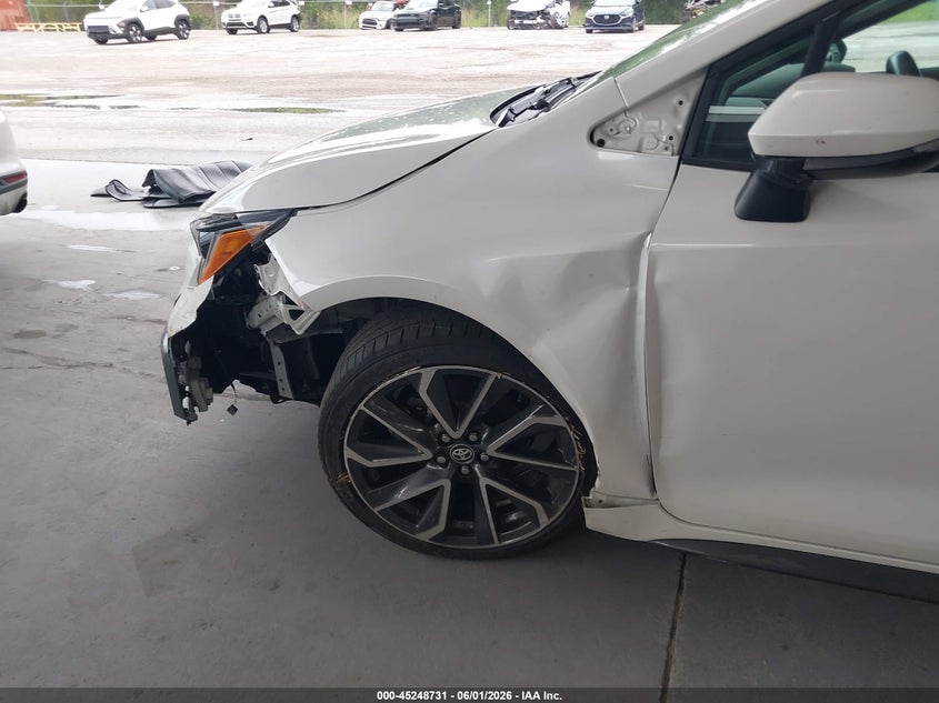 2020 Toyota Corolla VIN 5YFS4RCE6LP053000 IAAI salvage auction — LEFT FRONT, Salvage Title, sold $5,750 on 2026-07-08 (photo 6)