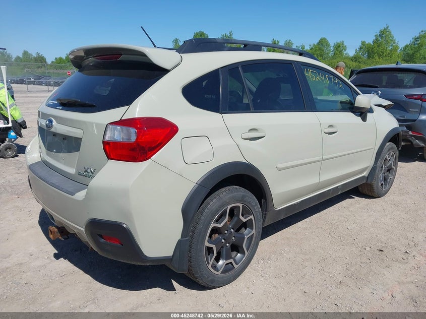 2014 Subaru Xv VIN JF2GPAGCXE8211121 IAAI salvage auction — FRONT END, Salvage Title, sold $425 on 2026-07-09 (photo 4)