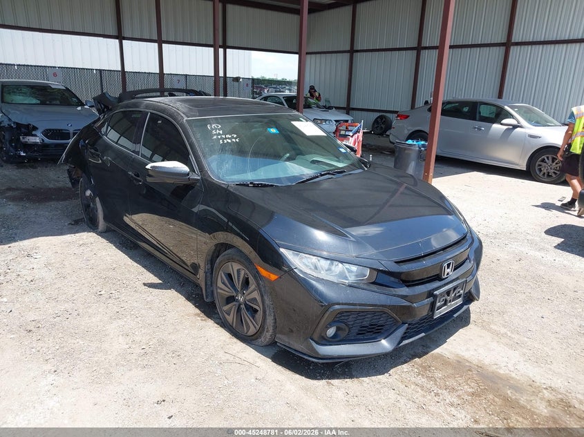 2018 Honda Civic VIN SHHFK7H52JU233845 IAAI salvage auction — REAR END, Salvage Title, sold $1,750 on 2026-07-21 (photo 1)